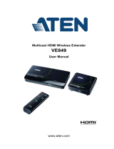 ATEN Multicast HDMI Wireless Receiver (1080p@30m) User manual