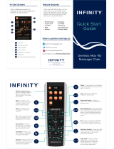 Infinity Gen Max™ 4D Massage Chair Quick start guide