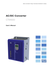 WEG AC/DC Converter CTW900 User manual