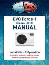 evoheat EVO Force-i24 Owner's manual