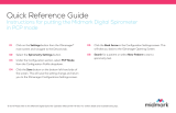 Midmark Digital Spirometer Reference guide