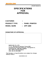BIXOLON SPP-100II User manual