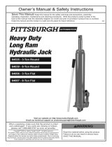 Pittsburgh Automotive Item 64007 Owner's manual