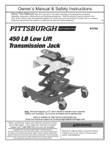 Pittsburgh Automotive Item 61232 Owner's manual
