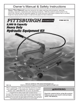 Pittsburgh Automotive Item 62115 Owner's manual