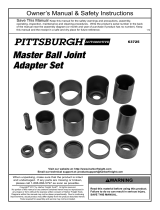 Pittsburgh Automotive 63725 Owner's manual