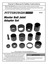 Pittsburgh Automotive Item 56183 Owner's manual