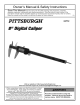 Pittsburgh Item 63712 Owner's manual