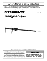 Pittsburgh 63713 Owner's manual