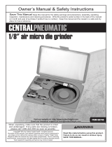 Central Pneumatic Item 69745 Owner's manual