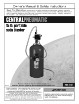 Central Pneumatic Item 61851 Owner's manual