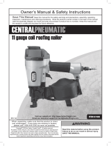Central Pneumatic Item 67450 Owner's manual