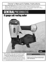 Central Pneumatic Item 63454 Owner's manual