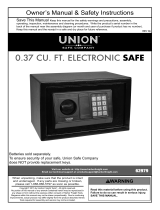 Union Safe Company Item 62979 Owner's manual