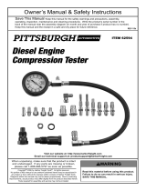 Pittsburgh Automotive Item 62594 Owner's manual