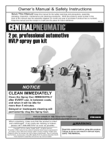 Central Pneumatic Item 60239 Owner's manual