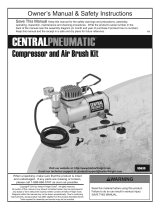 Central Pneumatic Item 95630 Owner's manual