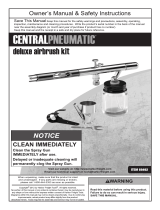 Central Pneumatic Item 69492 Owner's manual