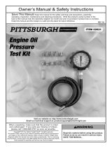 Pittsburgh Automotive Item 62621 Owner's manual