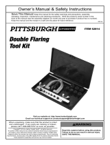 Pittsburgh Automotive Item 62814 Owner's manual