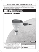 Central Pneumatic Item 69450 Owner's manual