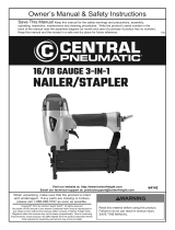 Central Pneumatic Item 64142 Owner's manual