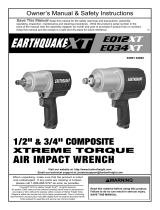 Earthquake XT Item 62891 Owner's manual