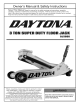 Daytona DJ3000 Owner's manual
