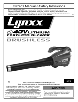 Lynxx Item 64716 Owner's manual