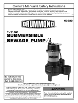Drummond 63323 Owner's manual