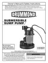 Drummond Item 56717 Owner's manual