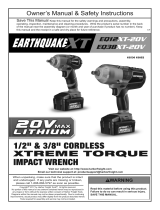 Earthquake XT Item 63536 Owner's manual