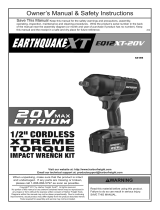 Earthquake XT 64195 Owner's manual