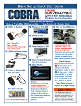 Cobra 63890 Quick start guide