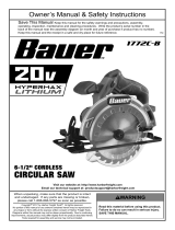 Bauer Item 63634 Owner's manual
