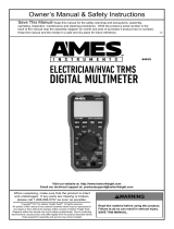 Ames DM1000 Owner's manual