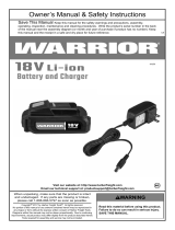 WARRIOR 64256 Owner's manual