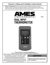 Ames Instruments Item 63980 Owner's manual