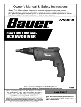 Bauer 63988 Owner's manual