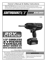 Earthquake XT 64349 Owner's manual