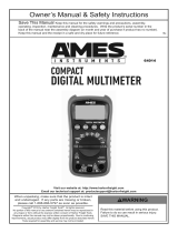 Ames Item 64014 Owner's manual