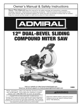 Admiral Item 64686 Owner's manual