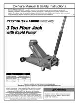 Pittsburgh Automotive 64261 Owner's manual