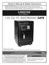 Union Safe Company Item 64010 Owner's manual