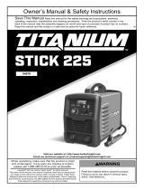 Titanium Item 64978 Owner's manual