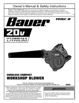 Bauer 56626 Owner's manual