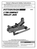 Pittsburgh Automotive Item 64908 Owner's manual