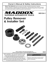 Maddox Item 56225 Owner's manual