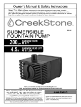 Creekstone Item 56145 Owner's manual