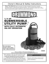 Drummond 56599 Owner's manual